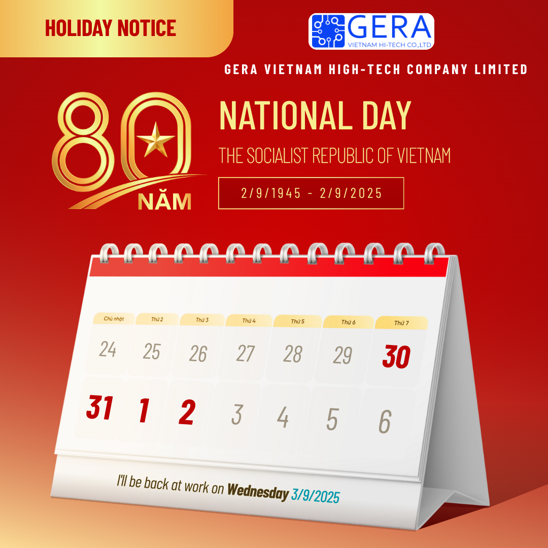 HOLIDAY ANNOUNCEMENT