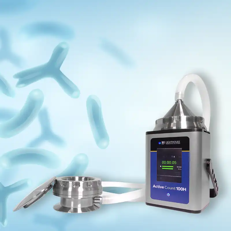 Active Count Remote Impactor Kit – The Optimal Solution for Microbial Sampling in Confined Cleanroom Spaces