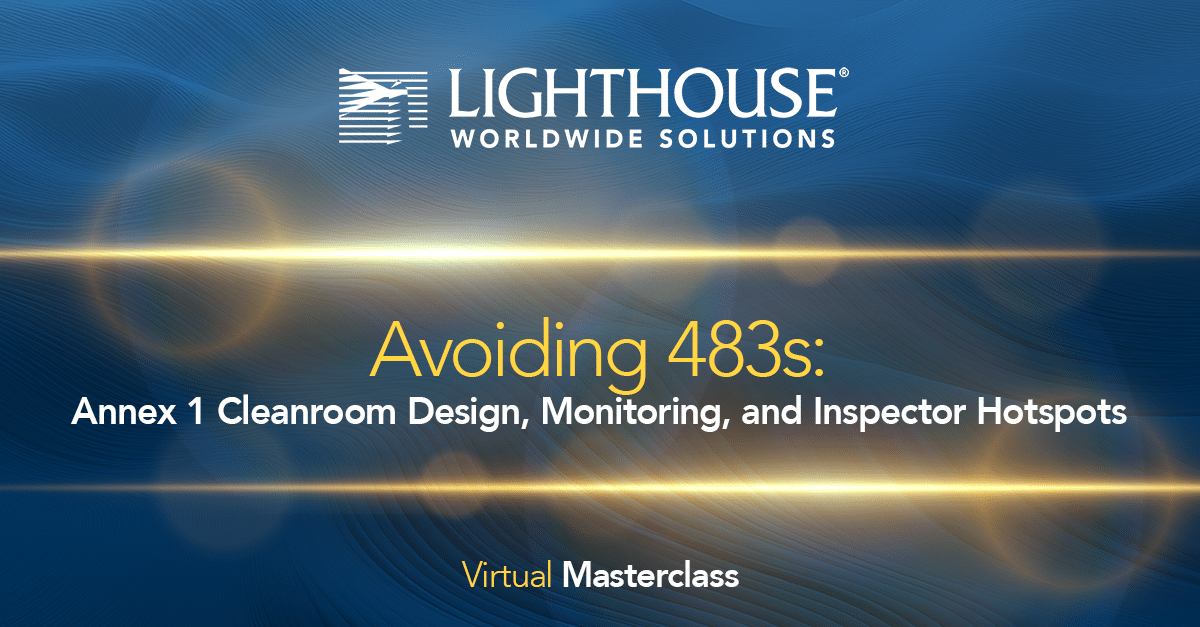 WEBINAR: THIẾT KẾ VÀ VẬN HÀNH PHÒNG VÔ TRÙNG ĐÁP ỨNG TIÊU CHUẨN EU GMP ANNEX 1 VÀ FDA