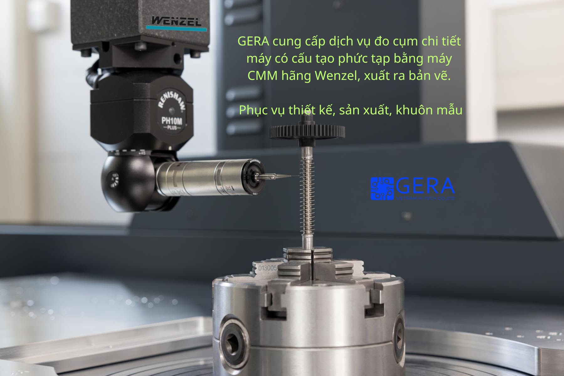 Thiết kế ngược từ máy đo tọa độ 3D CMM hãng Wezel